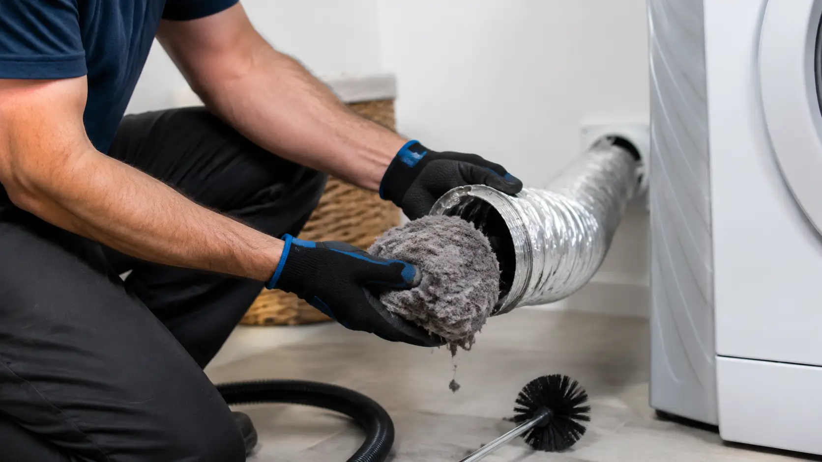 dryer lint removal